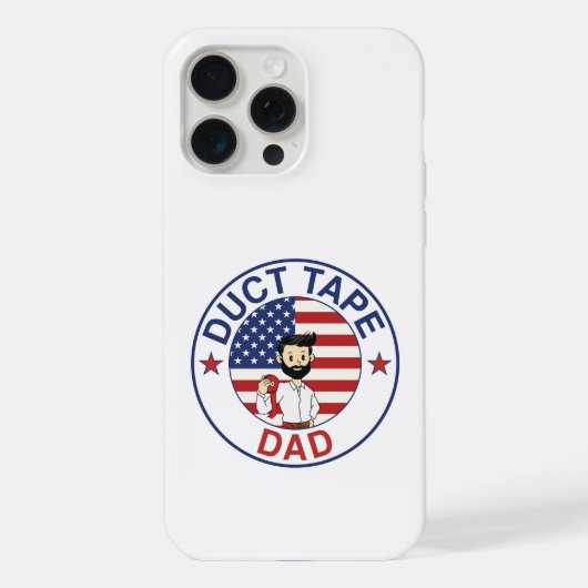 Duct Tape Dad - iPhone-Hülle iPhone Hülle (Rückseite)