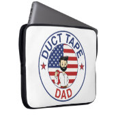 Duct Tape Dad - Laptop-Hülle Laptopschutzhülle (Vorne Rechts)