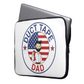 Duct Tape Dad - Laptop-Hülle Laptopschutzhülle (Vorderseite Links)