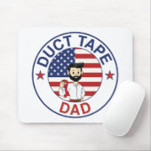 Duct Tape Dad - Mauspad (Mit Mouse)
