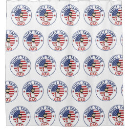 Duct Tape Dad - Shower Curtain Duschvorhang