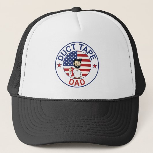 Duct Tape Dad - Trucker-Mütze Truckerkappe (Vorderseite)