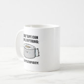 Duct Tape kann alle Quotierungen-Tasse reparieren Kaffeetasse (Vorderseite Links)