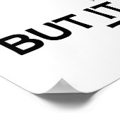 Duct Tape Muffle Stupid Funny Poster (Ecke)