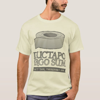Ductapo ergo Summe. I Panzerklebeband, deshalb T-Shirt