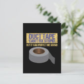 Ducteband kann nicht gestochen scharf reparieren postkarte (Stehend Vorderseite)