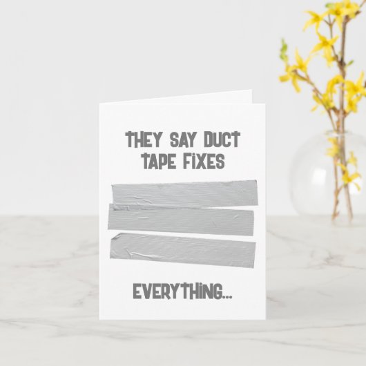 Ducteband wird bald gut ausgeliefert karte (Gelbe Blume)