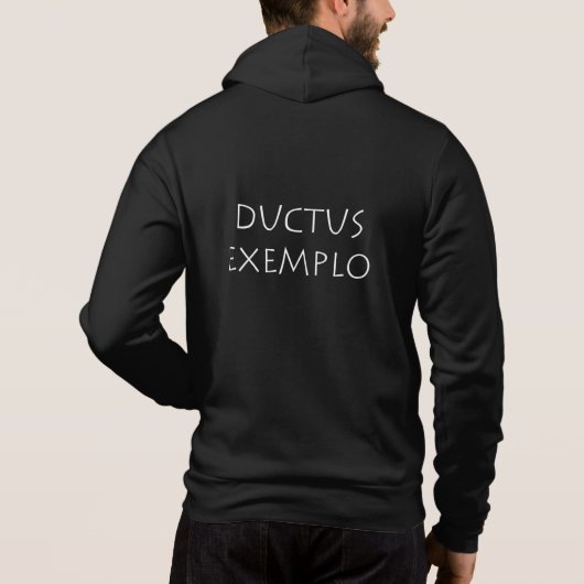 Ductus exemplo hoodie (Rückseite)