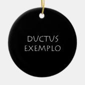 Ductus exemplo keramik ornament (Vorne)