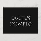 Ductus exemplo postkarte (Vorderseite)