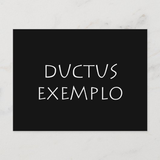 Ductus exemplo postkarte (Vorderseite)