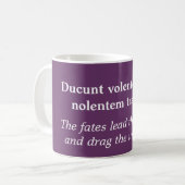 Ducunt volentem fatanolentem trahunt kaffeetasse (Vorderseite Links)