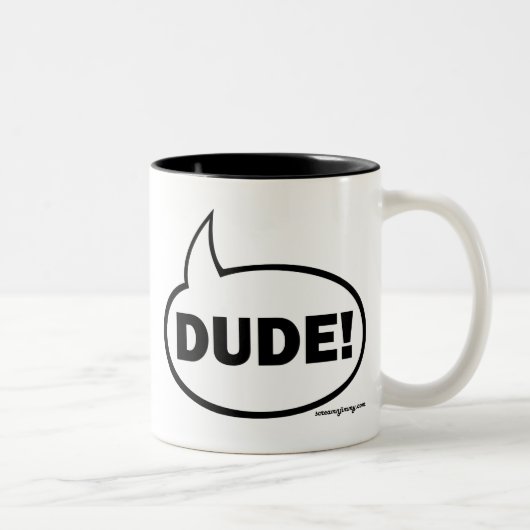 DUDE-1 ZWEIFARBIGE TASSE (Rechts)