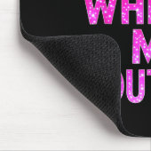 Dude Where's My Couture Funny Girls Quote Gift Wom Mousepad (Ecke)