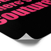 Dude Where's My Couture Funny Sarcastic Saying Wom Poster (Ecke)