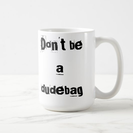 dudebag Tasse (Rechts)