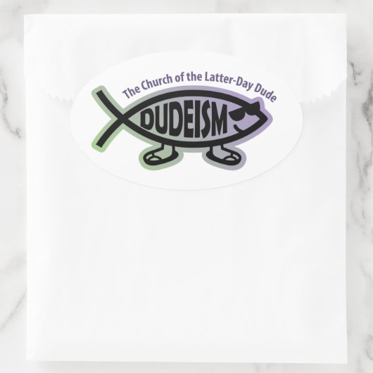 Dudefish Sticker (Tasche)