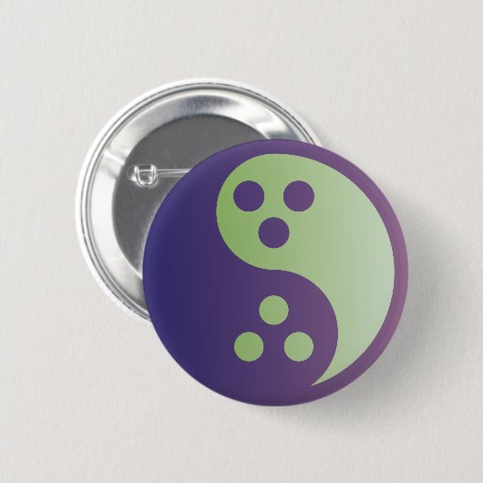 Dudeismus Button (Vorne & Hinten)