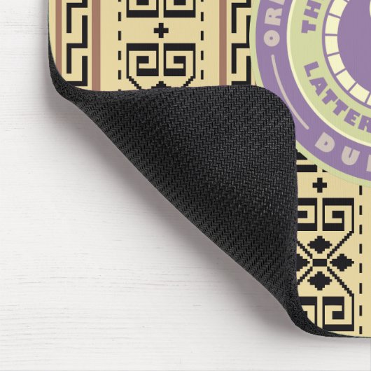 Dudeismus Ordentlicher Dudeist Priester Mousepad (Ecke)