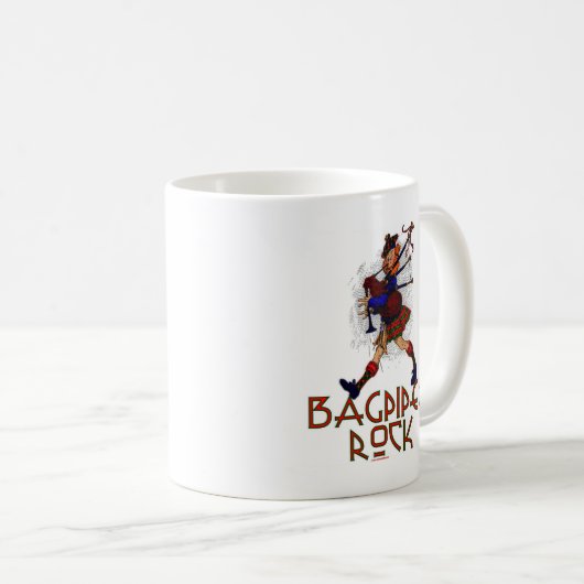 Dudelsack-Felsen! Kaffeetasse (VorderseiteRechts)