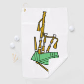 Dudelsack Golfhandtuch (Insitu)