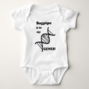 Dudelsack ist in meinen Genen Baby Strampler