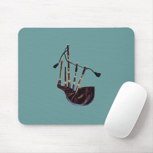 Dudelsack-Mausunterlage Mousepad (Mit Mouse)