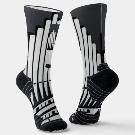 Dudelsack-Orgel-Virtuosen-Performance Socken (Gewinkelt)