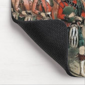 Dudelsäcke auf Parade Mousepad (Ecke)