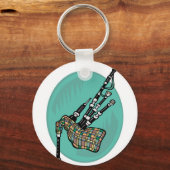 Dudelsäcke Schlüsselanhänger (Vorderseite)