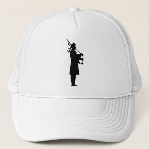 Dudelsackpfeifer-Silhouette Truckerkappe