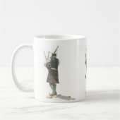 Dudelsackpfeifer-Tasse Kaffeetasse (Links)