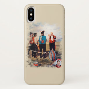 Dudelsackspieler/Gaiteiros/Pipers iPhone X Hülle