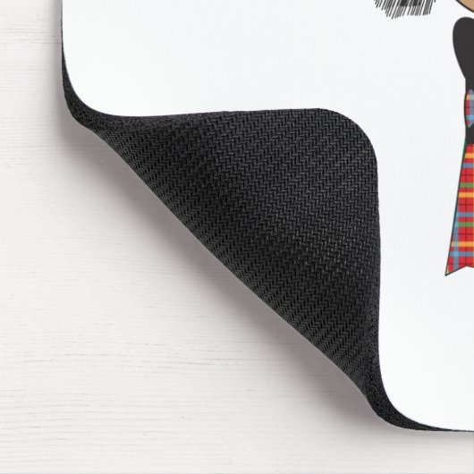 Dudelsackspieler Mousepad (Ecke)