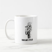 Dudelsackspieler-Tasse Kaffeetasse (Links)