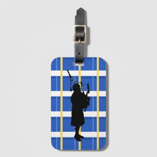 Dudelsackspielertartan-Gepäckanhänger Gepäckanhänger