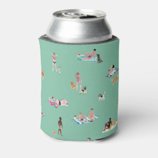 DUDES und HUNDE STRAND Minze Dosenkühler