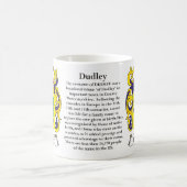 Dudley Familien-Wappen Tasse (Mittel)