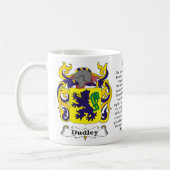 Dudley Familien-Wappen Tasse (Links)