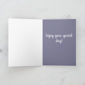 Dudley Labrador Birthday Karte (Innenseite)