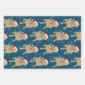 Dudley Labrador Christmas  Geschenkpapier Set (Vorderseite 2)