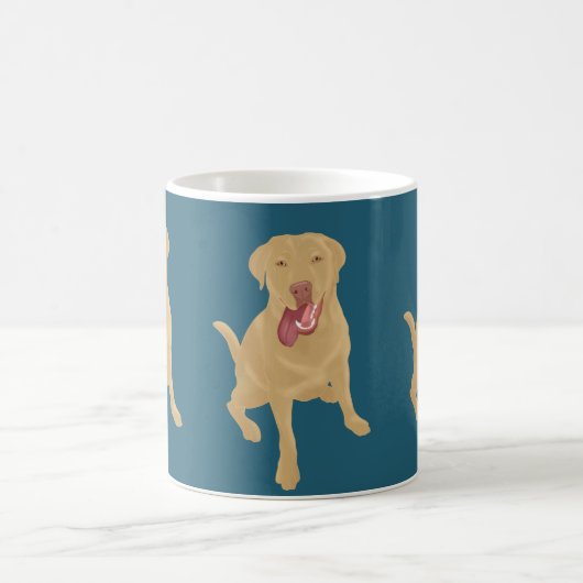Dudley Labrador Coffee Tasse (Mittel)