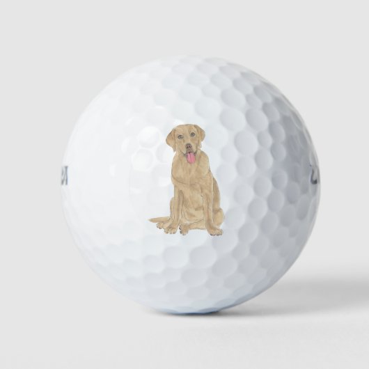 Dudley Labrador Golfball (Vorderseite)