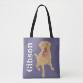 Dudley Labrador Retriever Tasche (Vorderseite)