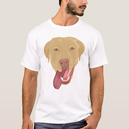 Dudley Labrador T-Shirt (Vorderseite)