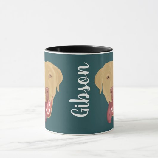 Dudley Labrador Tasse (Zentrum)