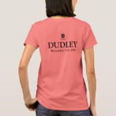Dudley Retirement T-Shirt (Rückseite)