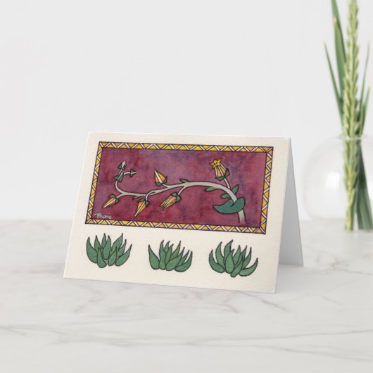 Dudleya Karte (Vorderseite)