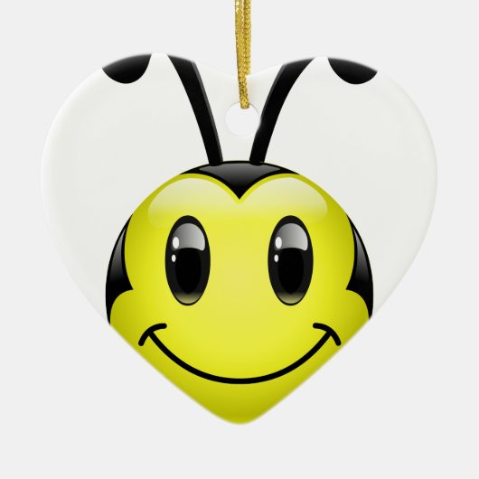 Dudu Biene Keramikornament (Vorne)