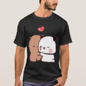 DuDuBear und BuBu Panda ein besonderer Moment ❤️ A T-Shirt (Vorderseite)